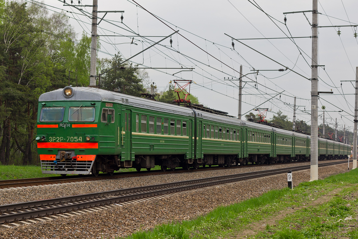 Эр2р. Эр2р 7054. Электропоезд эр2р 7054. Эр2р 7054 Куровская. Эр2т Горьковское направление.