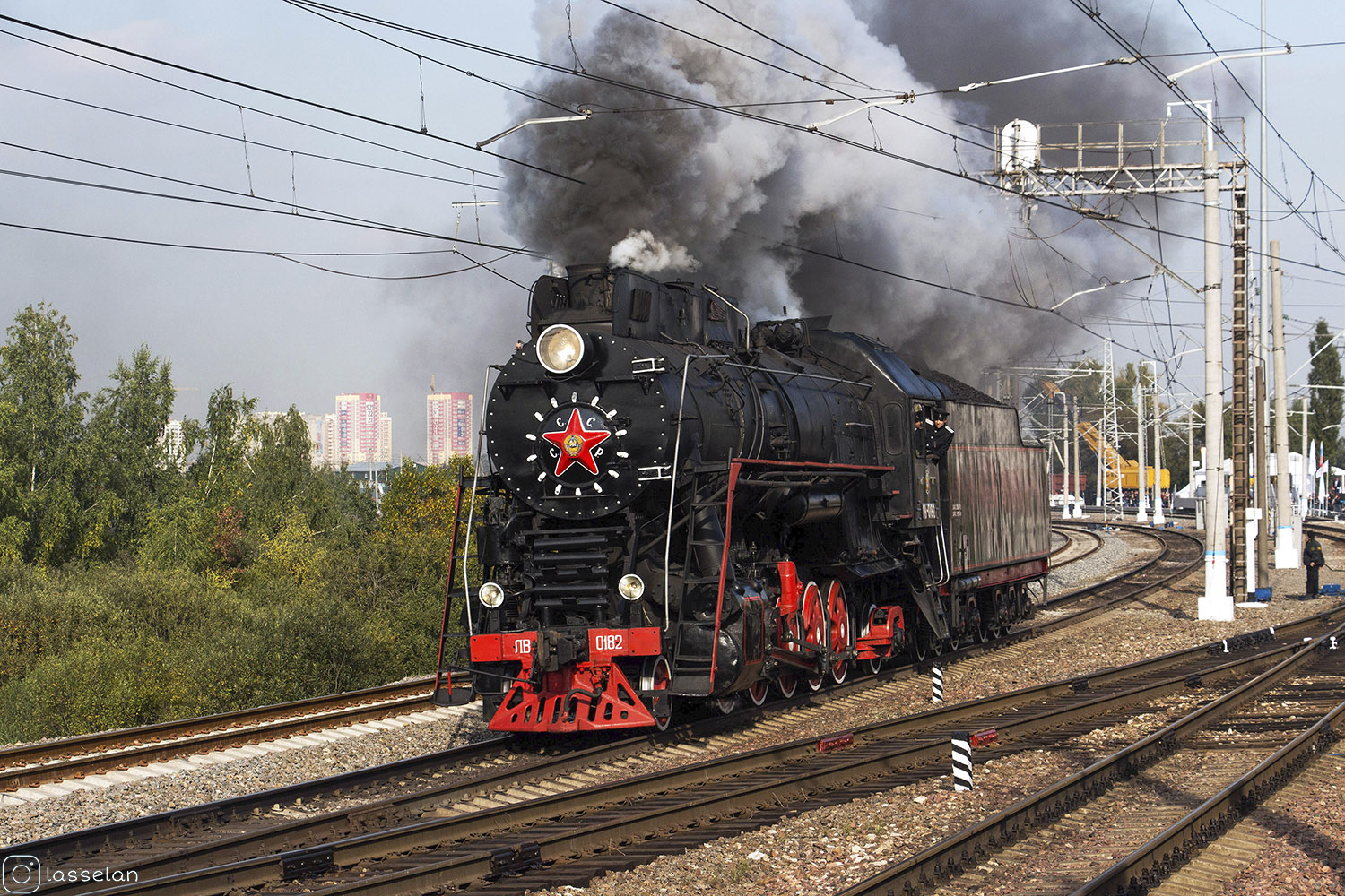 ЛВ-0182; Moscow Railway — The 4th International Rail Salon EXPO 1520