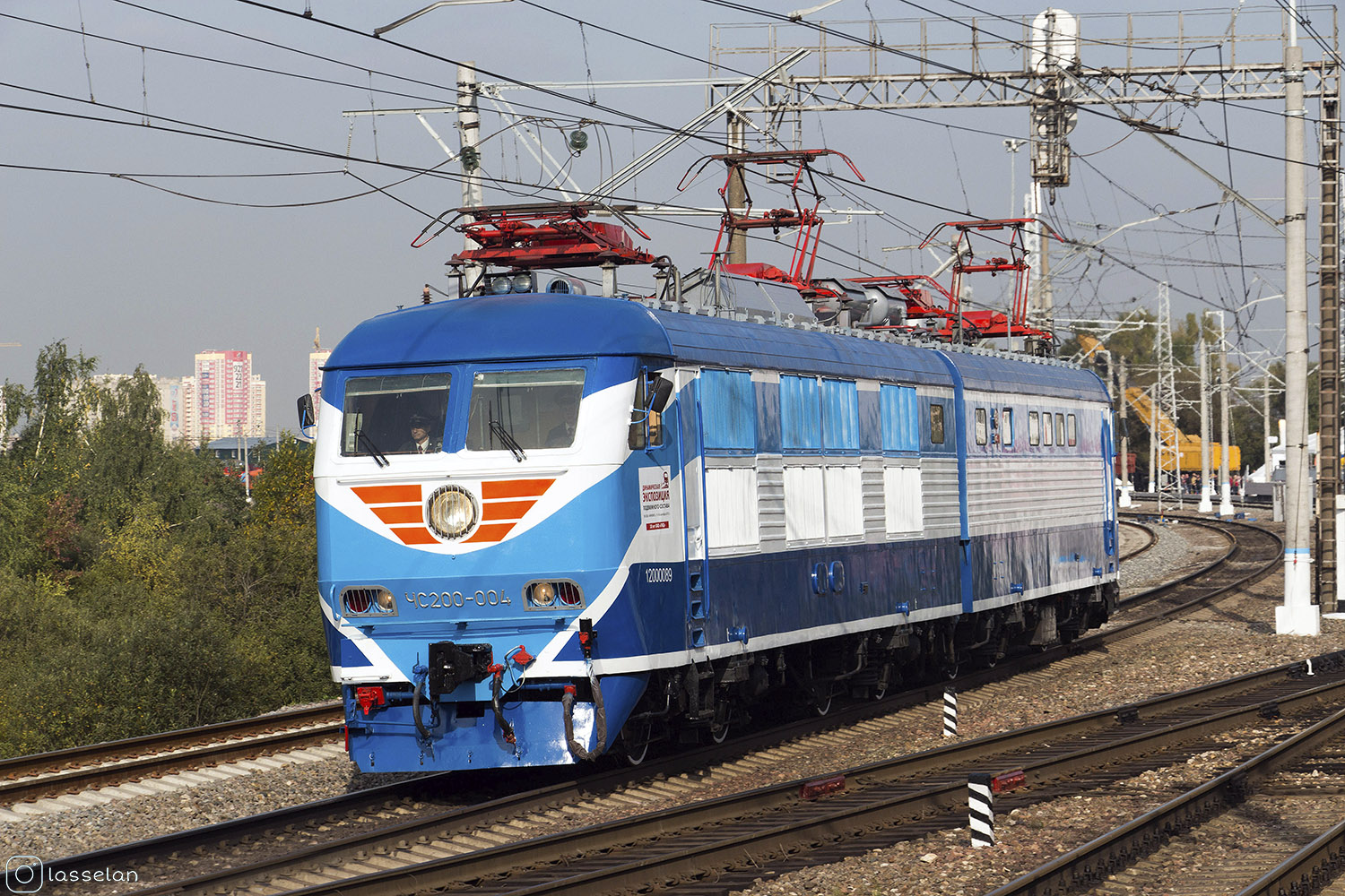 ЧС200-004; Московская железная дорога — IV Международный железнодорожный салон "ЭКСПО 1520" 2013