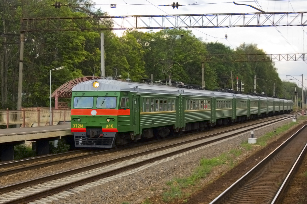 Электрички спирово тверь. Эт2м 040. Эт2м 045. Эт2м-040 кр. Эт2м Крюково.