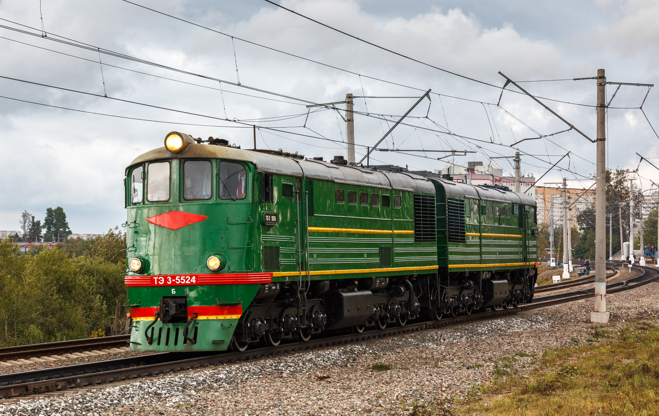 ТЭ3-5524; Moscow Railway — The 5th International Rail Salon EXPO 1520