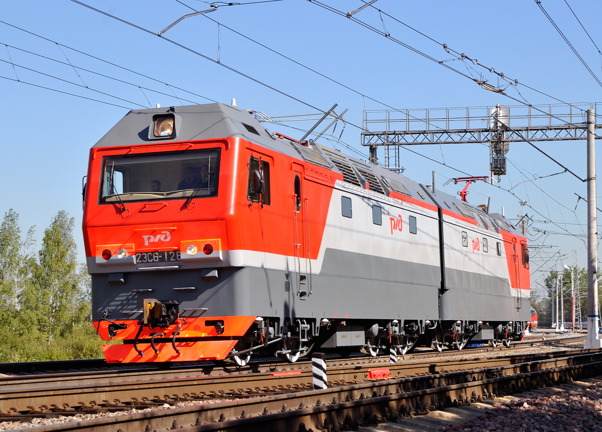 2ЭС6-126; Moscow Railway — The 3rd International Rail Salon EXPO 1520
