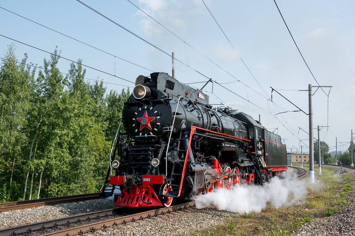 ЛВ-0182; Московская железная дорога — VI Международный железнодорожный салон "ЭКСПО 1520" 2017