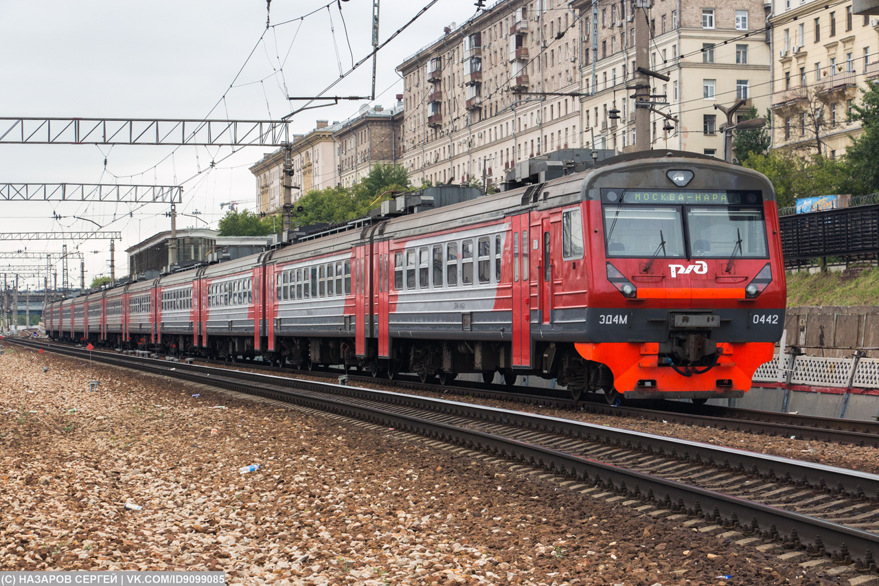 Фото электрички эд4м в москве