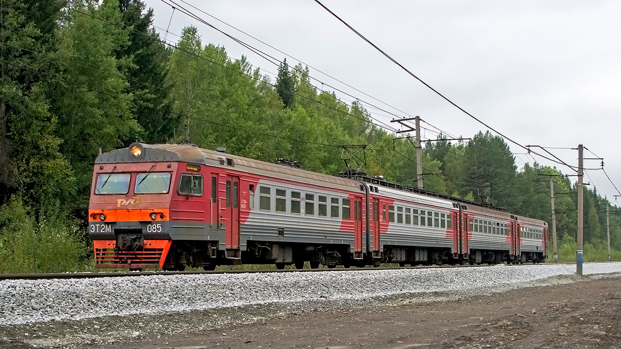 Электричка кабельная. Поезд 6204 Пермь-2 — Чусовская. Станция Пашия. Желез.станция Пашия. Эт2т Пермь 2.