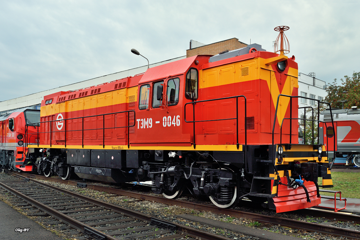 ТЭМ9-0046; Moscow Railway — The 5th International Rail Salon EXPO 1520