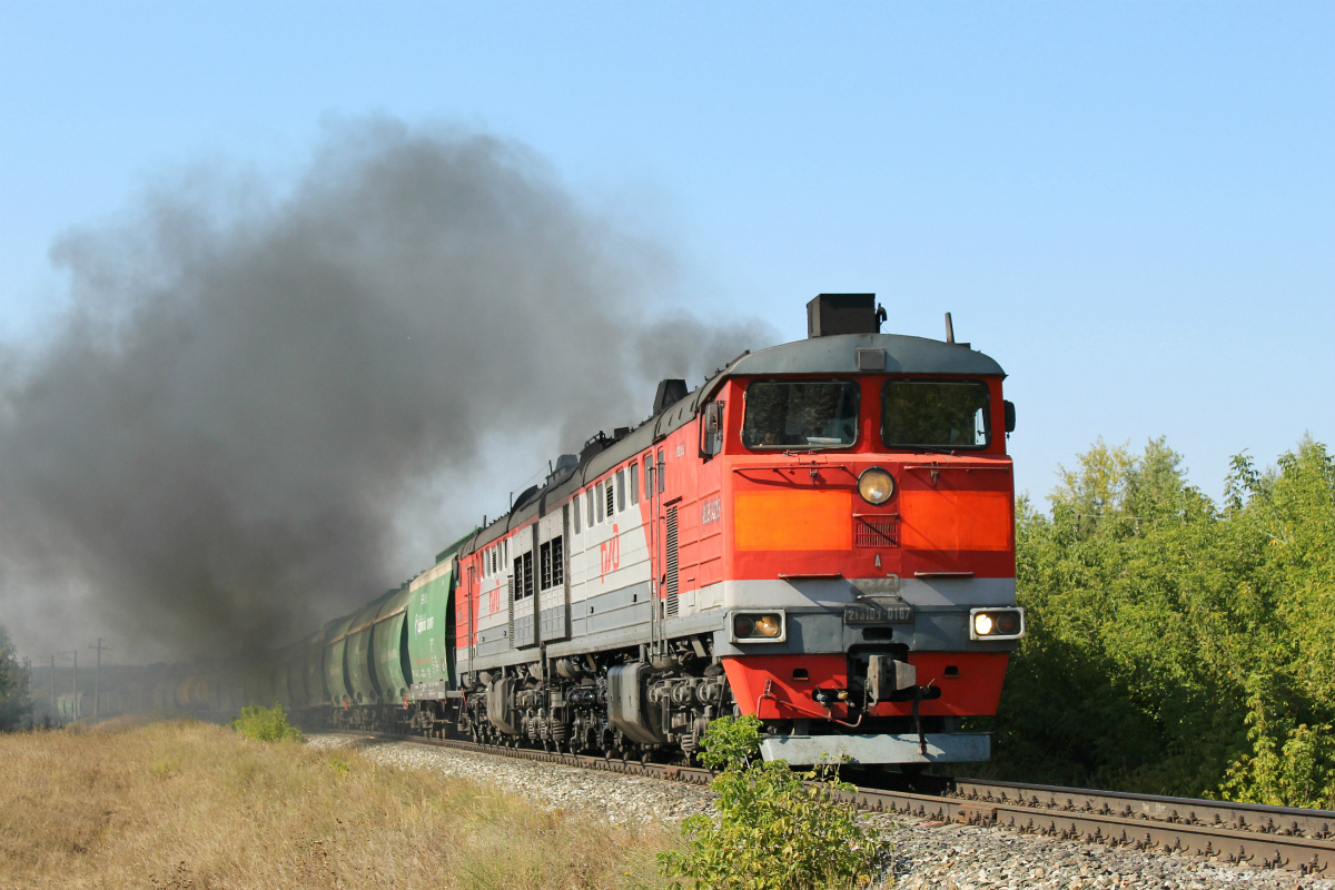 Поезд жд пенза. 2тэ10у - 0167. 2тэ10у 167. Тэм12 тепловоз. 2тэ10м-2242.