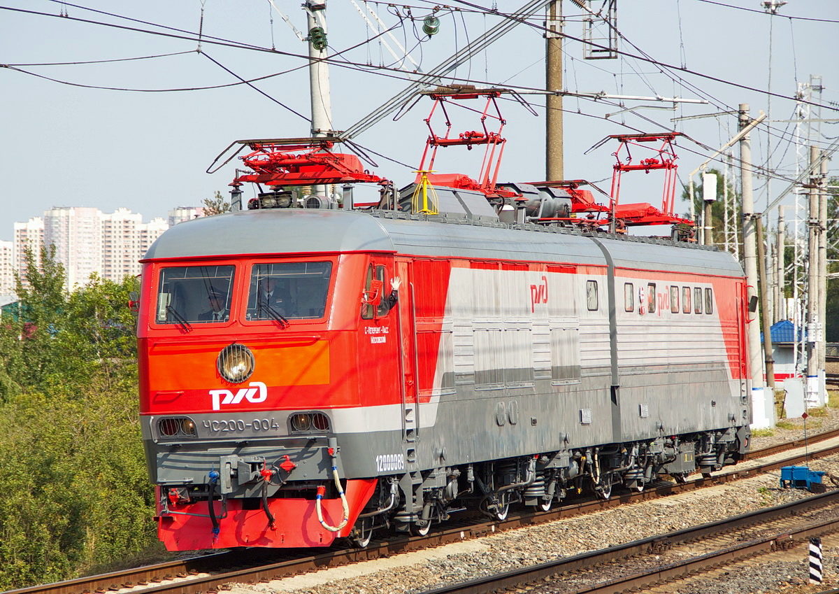 ЧС200-004; Moscow Railway — The 6th International Rail Salon EXPO 1520