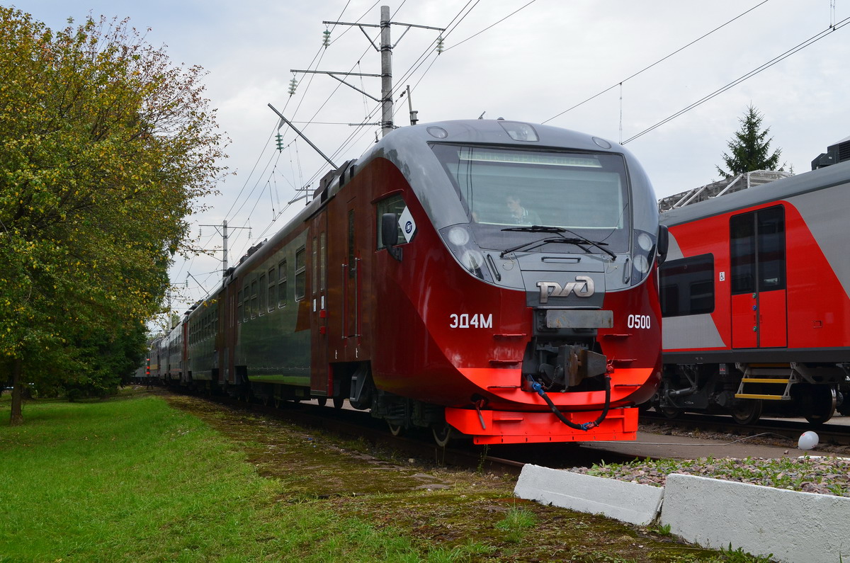 ЭД4М-0500; Московская железная дорога — IV Международный железнодорожный салон "ЭКСПО 1520" 2013