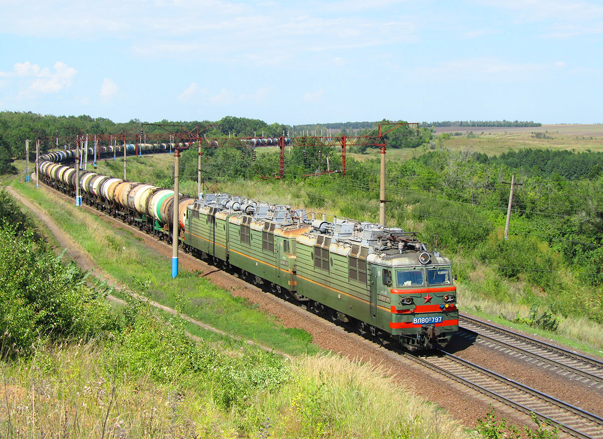 Ж д б ю ж. Вл80т-797. Вл 797. Локомотив поезд. Тепловозы России.