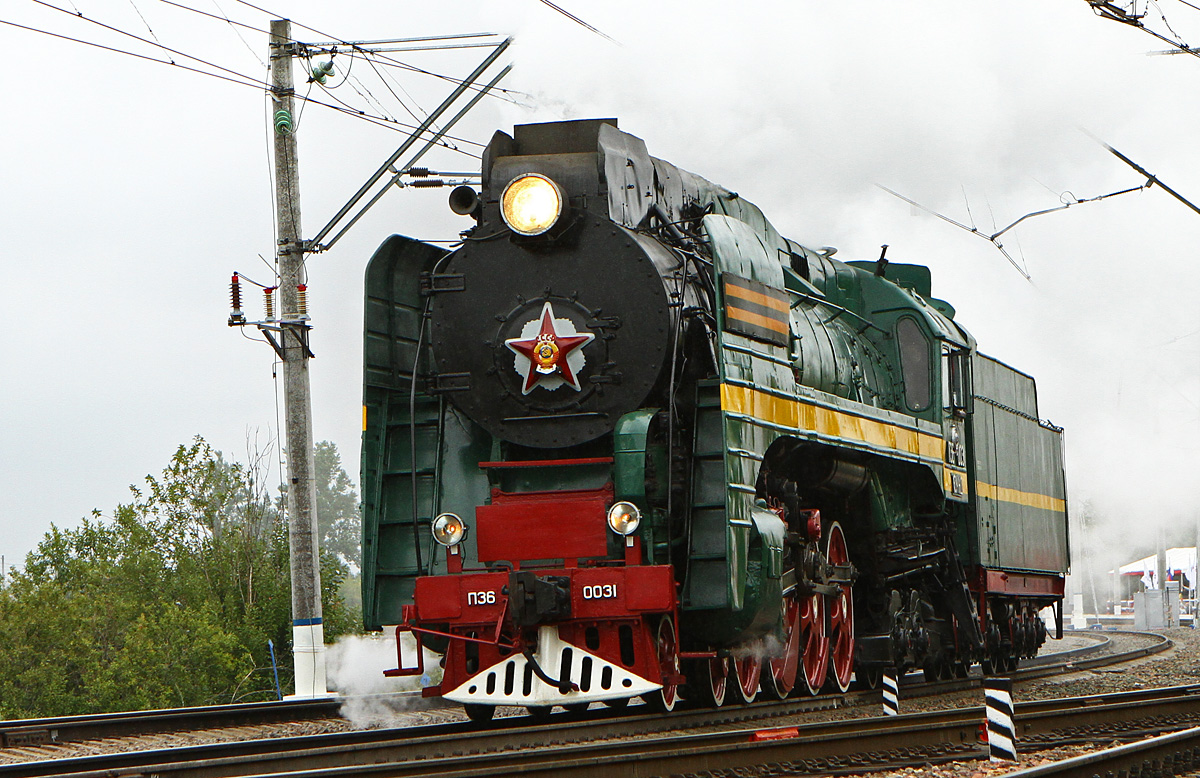 П36-0031; Московская железная дорога — III Международный железнодорожный салон "ЭКСПО 1520" 2011