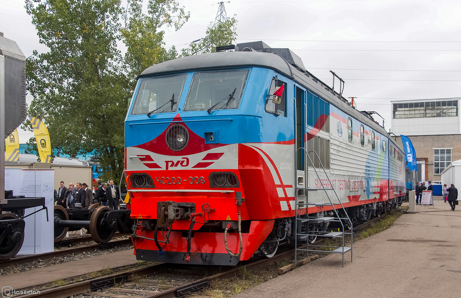 ЧС200-008; Московская железная дорога — IV Международный железнодорожный салон "ЭКСПО 1520" 2013
