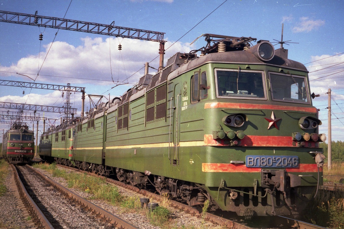 ВЛ80С-2046; ВЛ60ПК-838