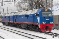 2ТЭ25К-0015 (Moscow Railway)