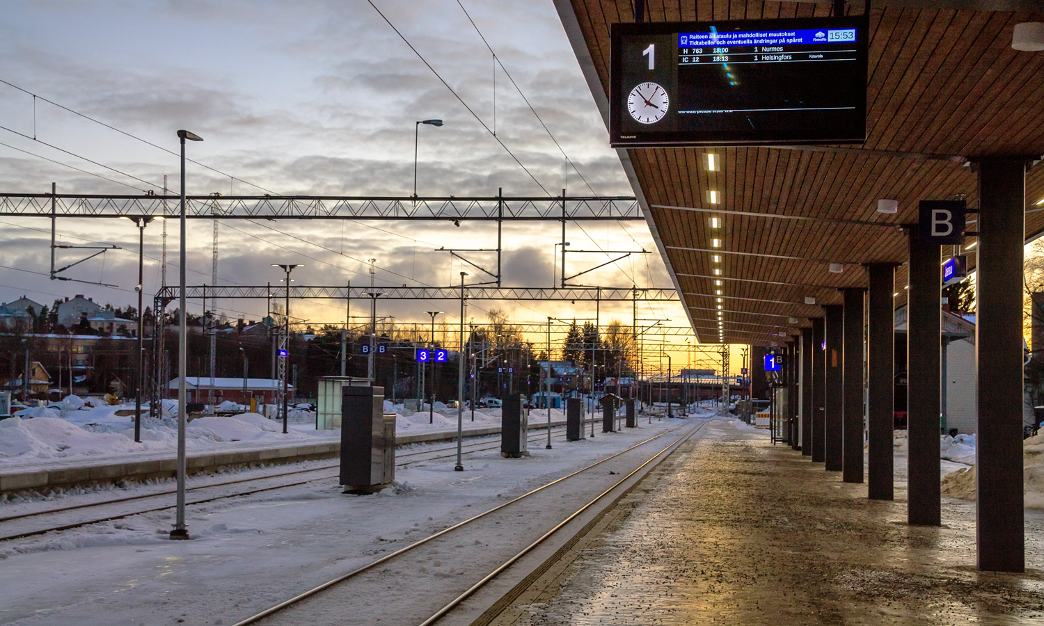 Finland railway — Stations & ways