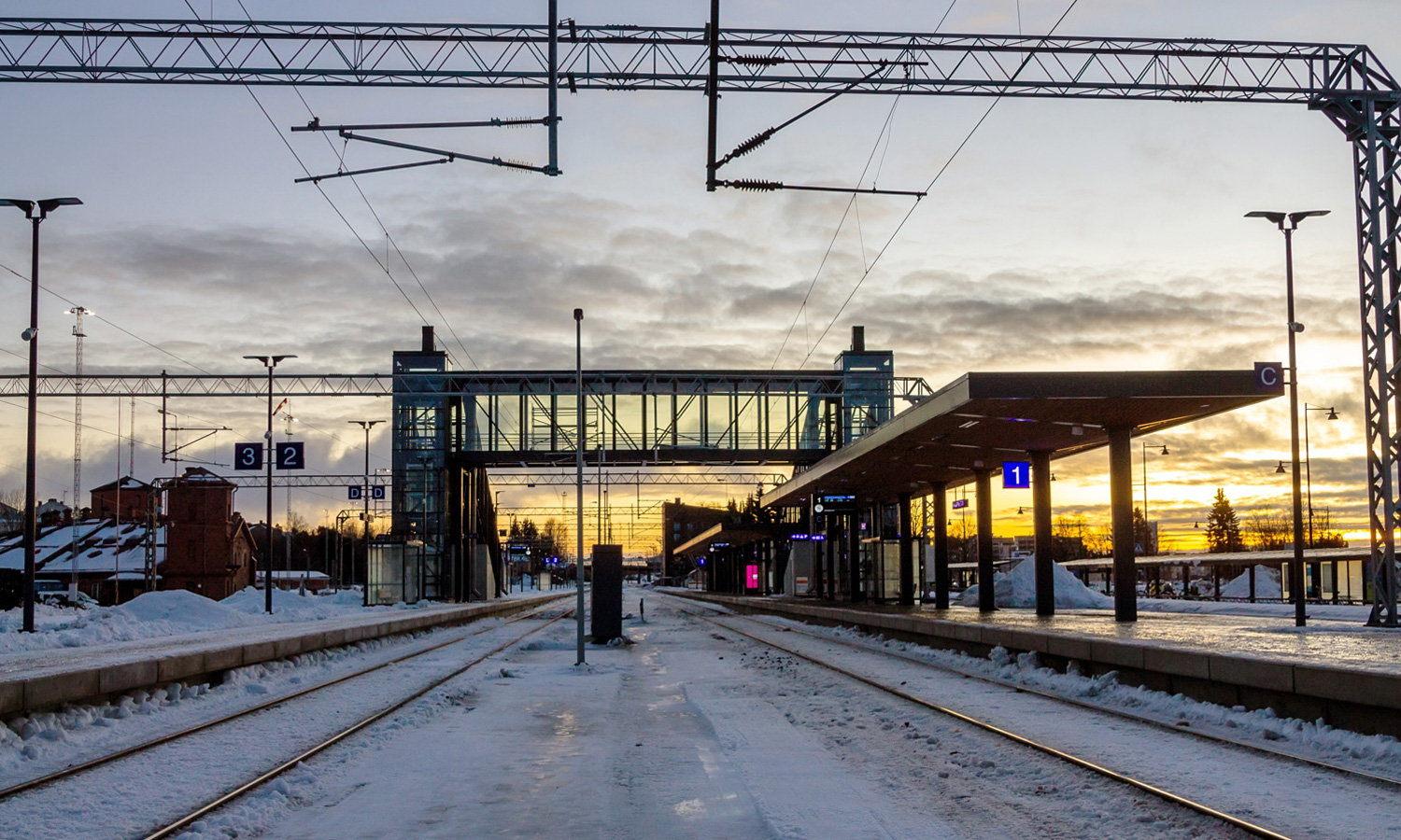 Finland railway — Stations & ways