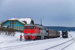 2ТЭ116К-1388 (Sverdlovsk Railway)