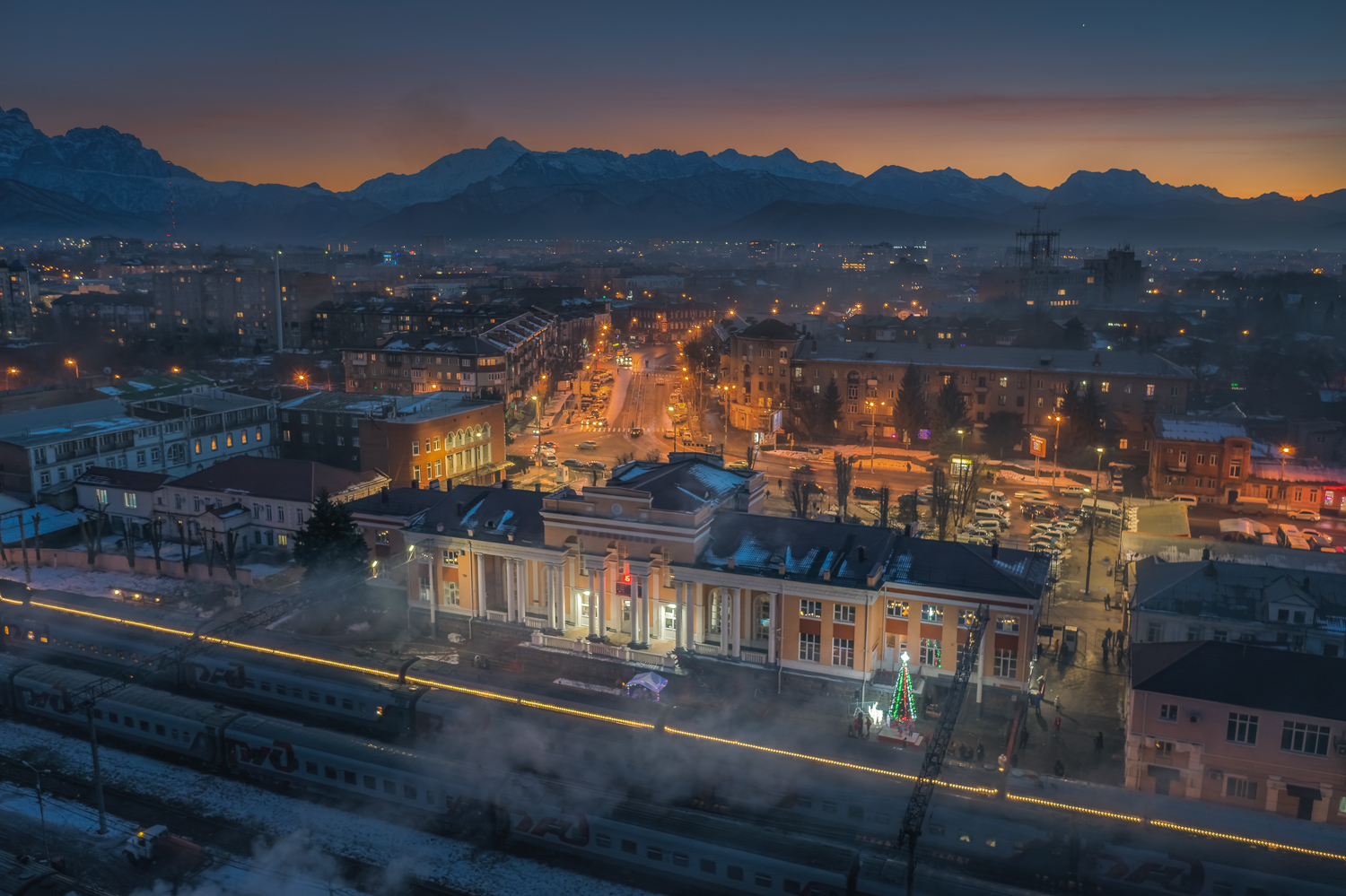 Sjevernokavkaska željeznica — Stations & ways