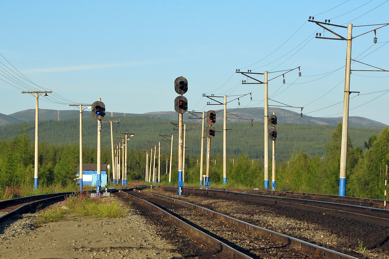 Kolej Wschodniosyberyjska — Stations & ways