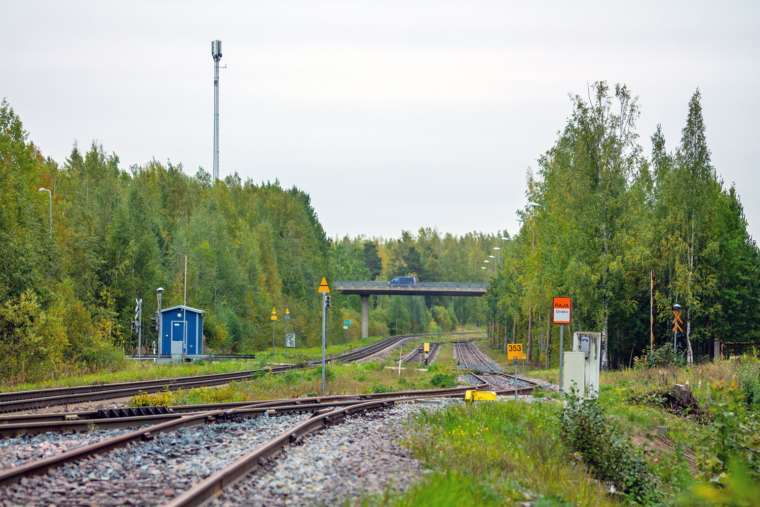 Железные дороги Финляндии — Станции и перегоны