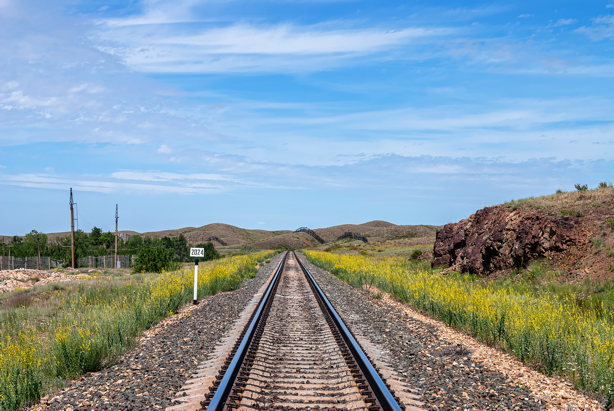 Kazakhstan Temir Zholy — Stations & ways