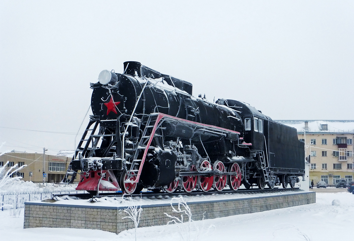 Л-0622; West Siberian railway — Monuments