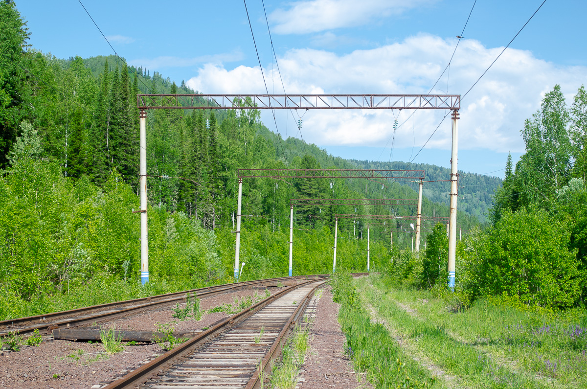 Krasnojarska željeznica — Stations and lanes