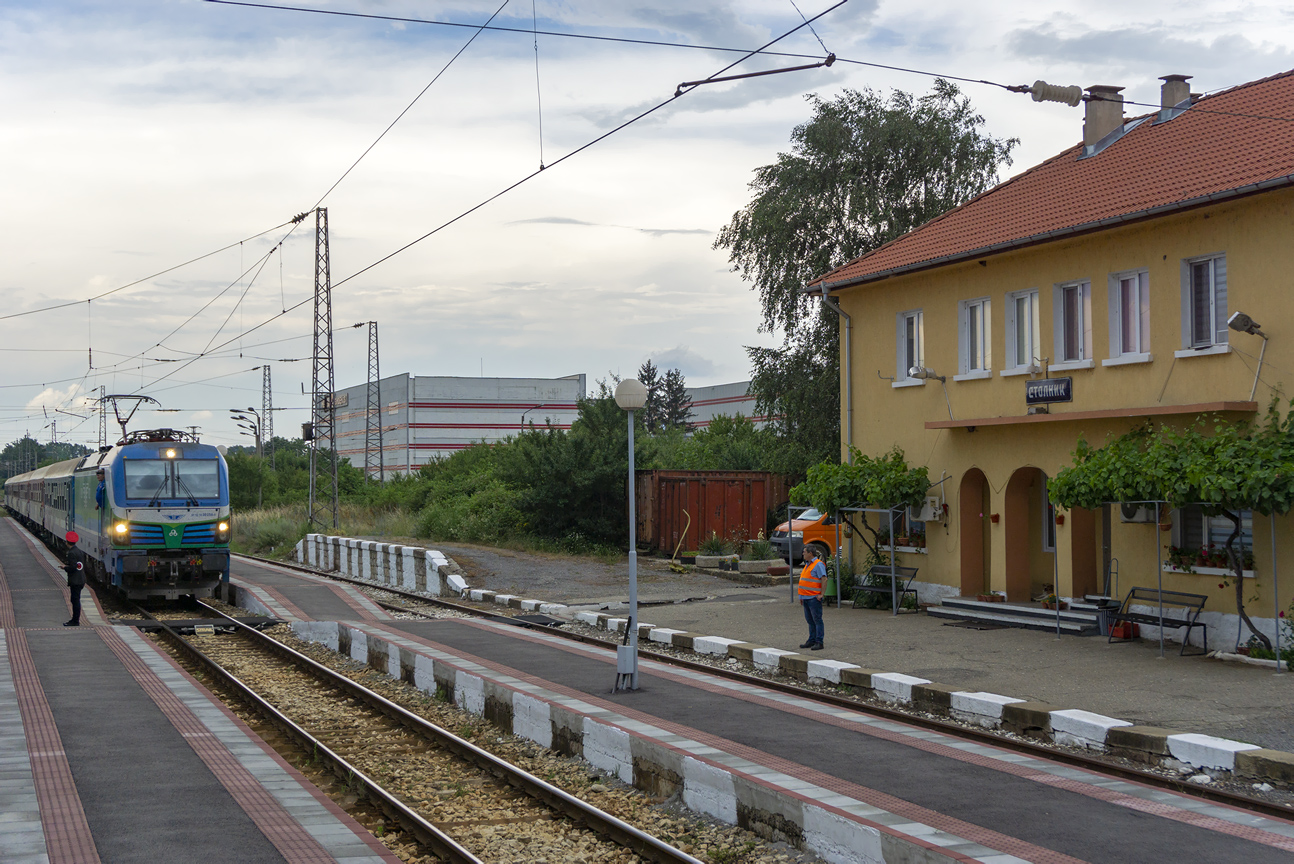 80 054; Болгарские государственные железные дороги — Станции и перегоны