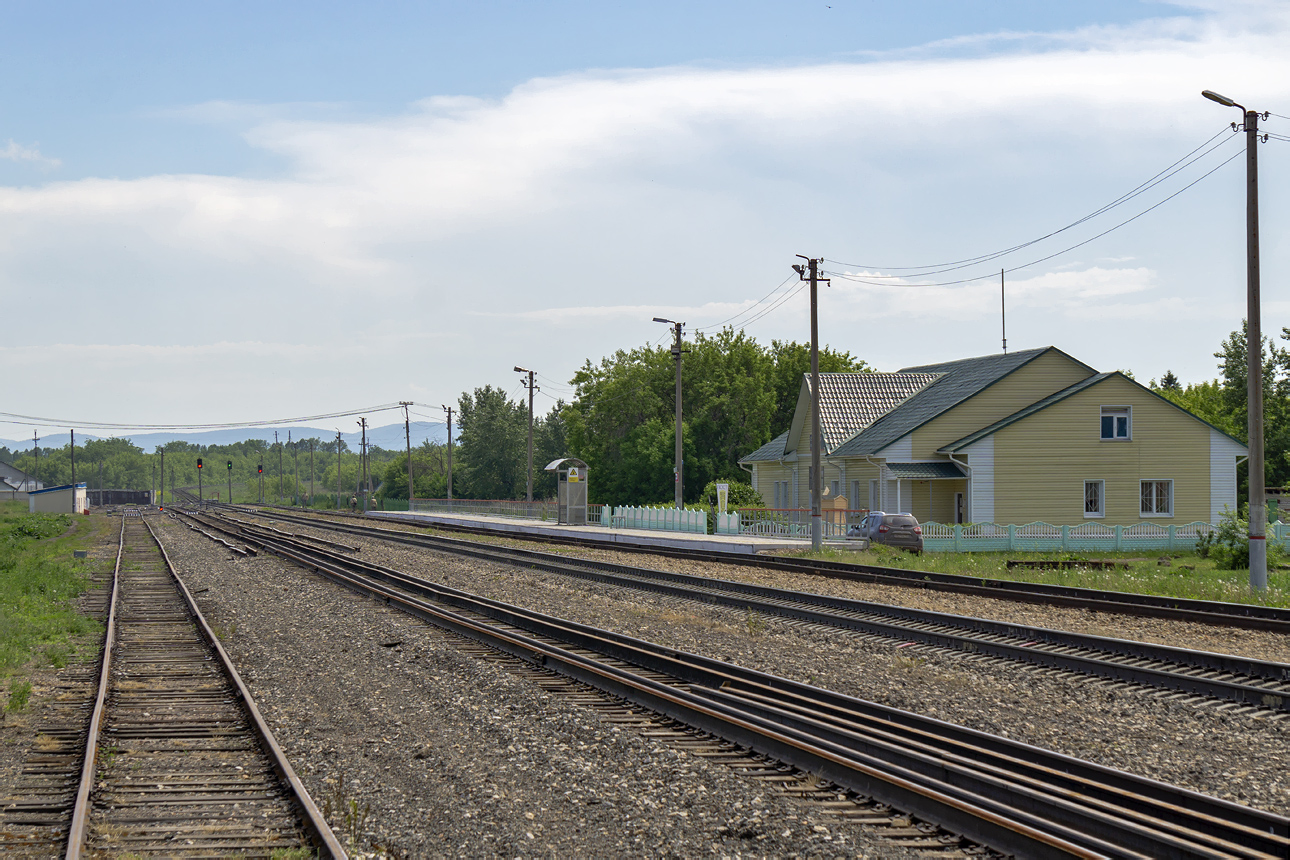 Krasnoyarsk Railway — Stations and lanes