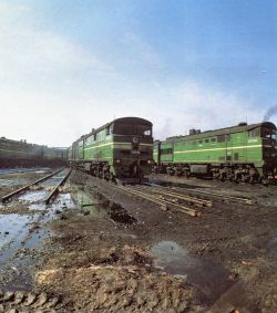 3ТЭ10М-0160 (Far Eastern Railway); 4ТЭ10С-0003 (Far Eastern Railway)