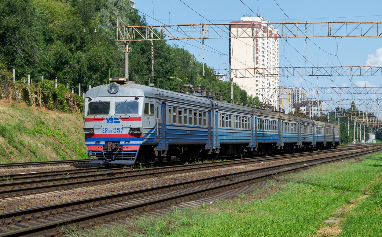 ЭР9М-557; Pivdenno-Zakhidna Railway — Miscellaneous photos