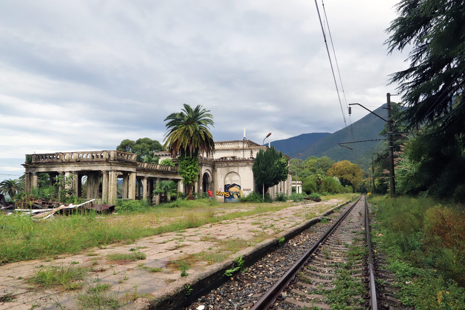 Абхазская железная дорога — Станции и перегоны