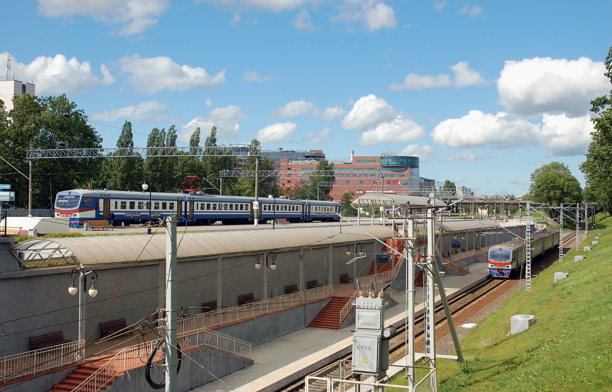 ЭР2К-428; ЭР2К-590; Калининградская железная дорога — Станции и перегоны