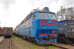 ЭД2Т-0054 (SUE DPR Donetsk Railway); ЧС7-111 (SUE DPR Donetsk Railway)