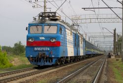 ВЛ82М-074 (Pivdenna Railway)