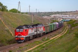 2ТЭ25КМ-0352 (Privolzhsk (Volga) Railway)