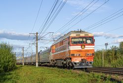ТЭП70-0293 (October Railway)