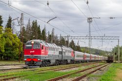 2ТЭ116У-0259 (North Caucasus Railway)