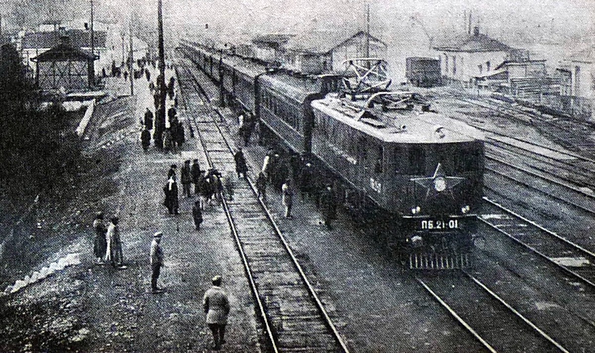 ПБ21-01; Georgian Railway — Old photos