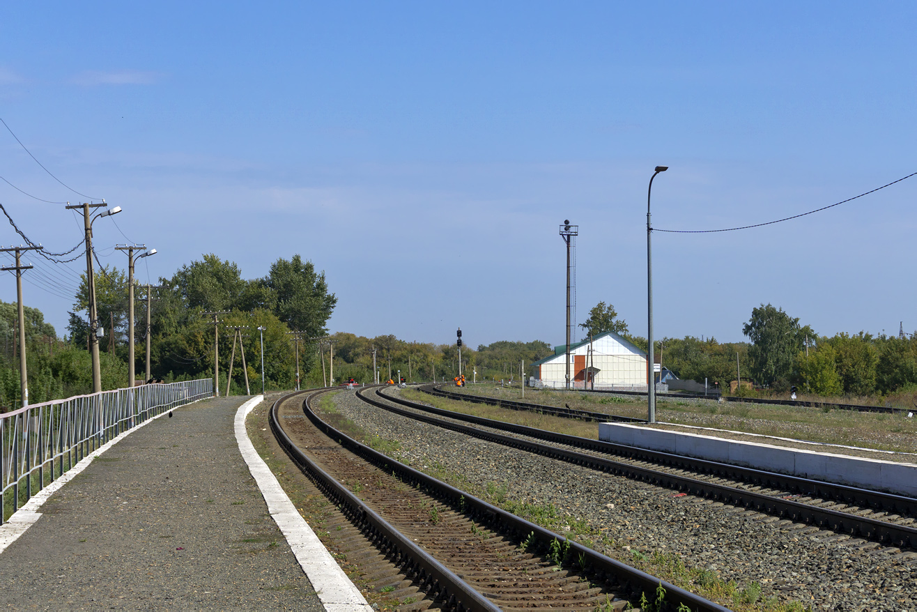 West Siberian railway — Stations & ways