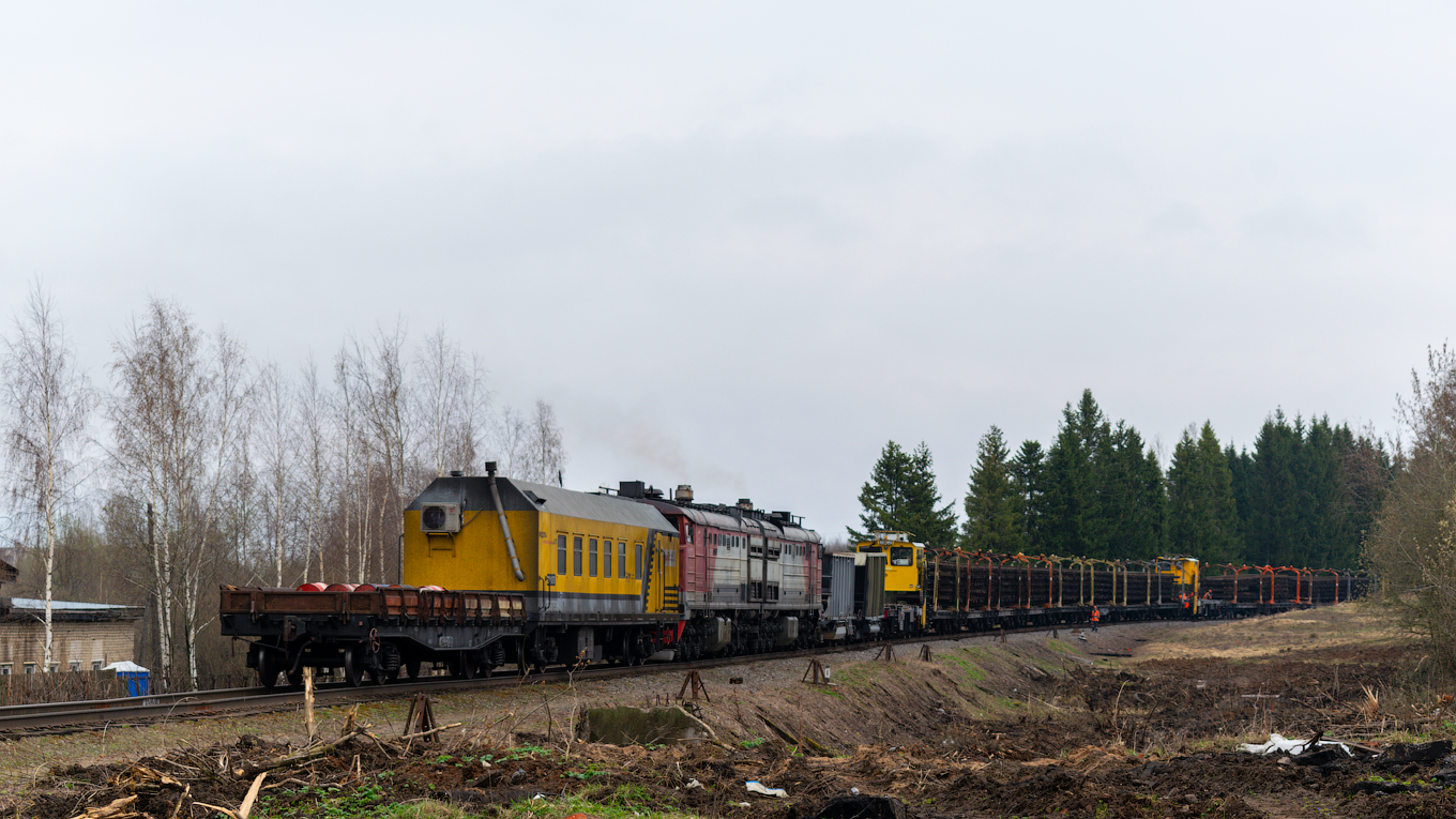 2ТЭ10М-2531; Северная железная дорога — Станции и перегоны