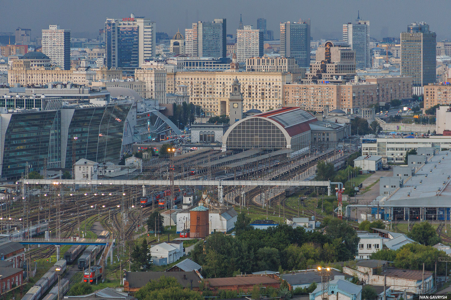 Moscow Railway — Stations & ways