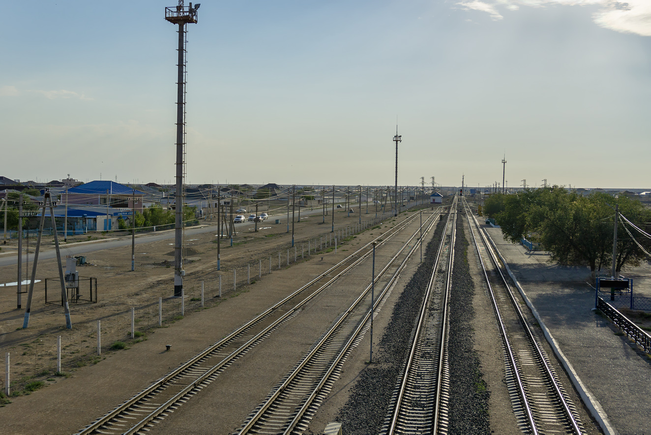 Kazakhstan Temir Zholy — Stations & ways