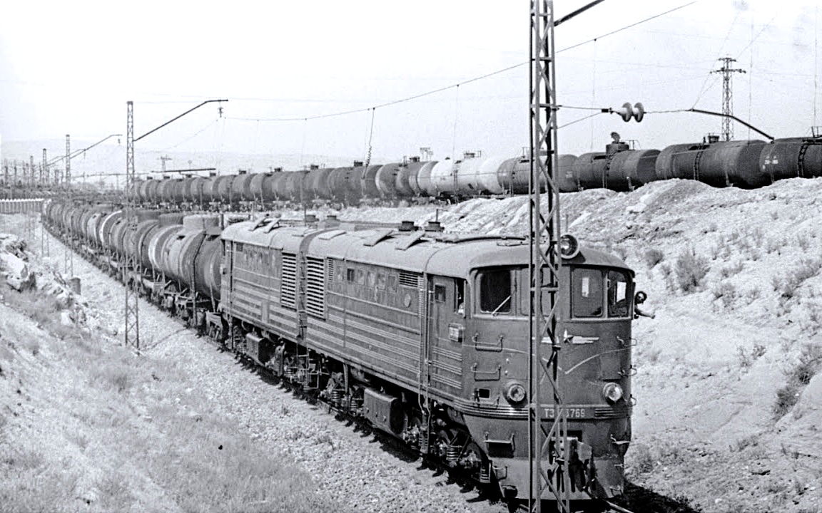 ТЭ3-3769; Azerbaijan Railways — Stations