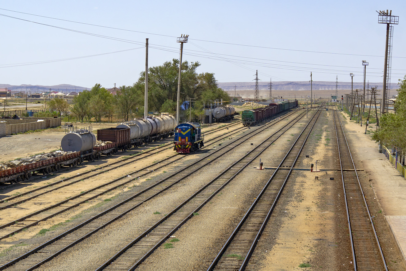 Kazakhstan Temir Zholy — Stations & ways