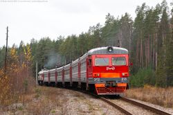 ЭТ2-018 (October Railway); ДМ62-1842 (October Railway)