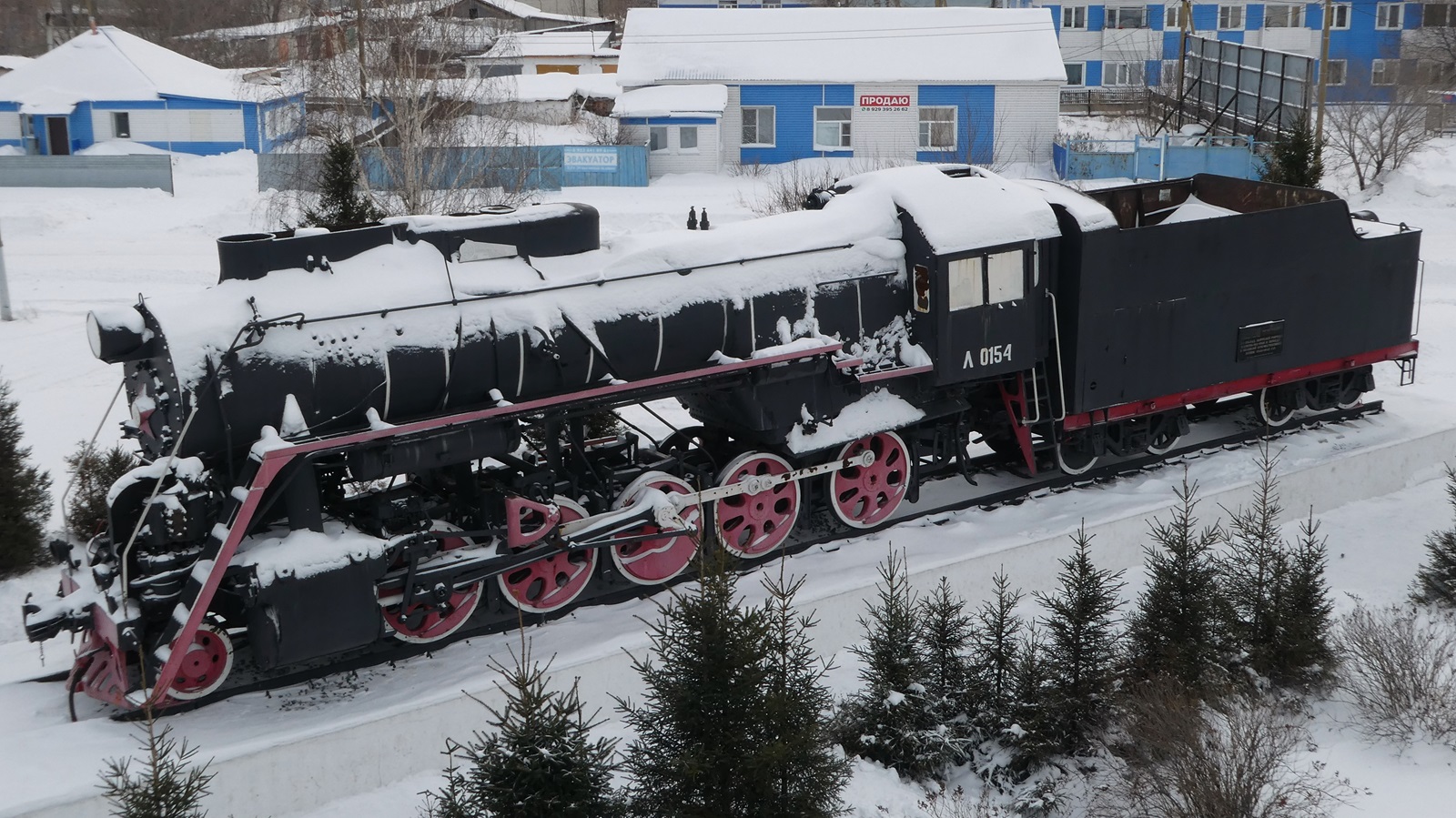 Л-0154; Западно-Сибирская железная дорога — Памятники