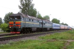 2ТЭ116-1673 (October Railway)