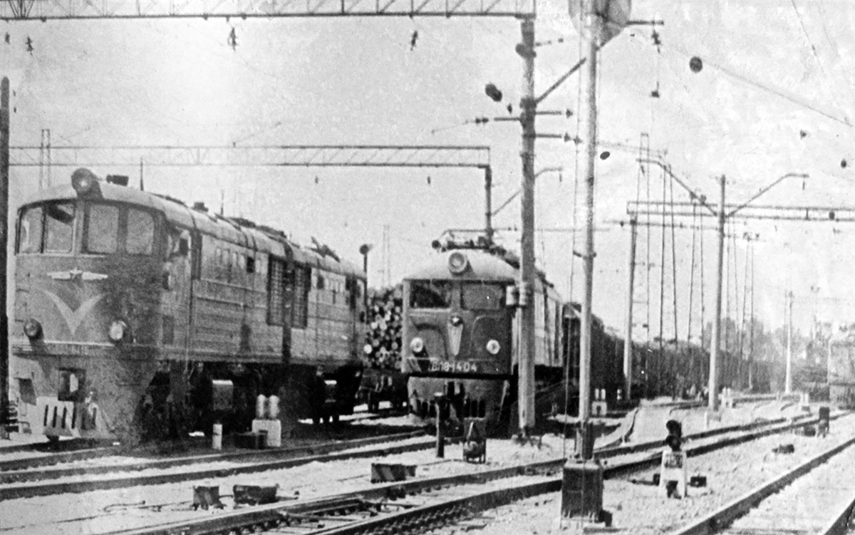 ТЭ3-6415; ВЛ8М-1404