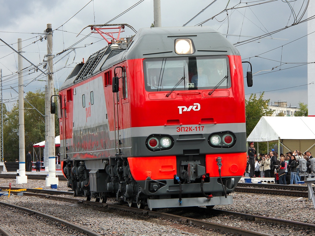 ЭП2К-117; Moscow Railway — The 3rd International Rail Salon EXPO 1520